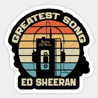 Ed Sheeran Sticker